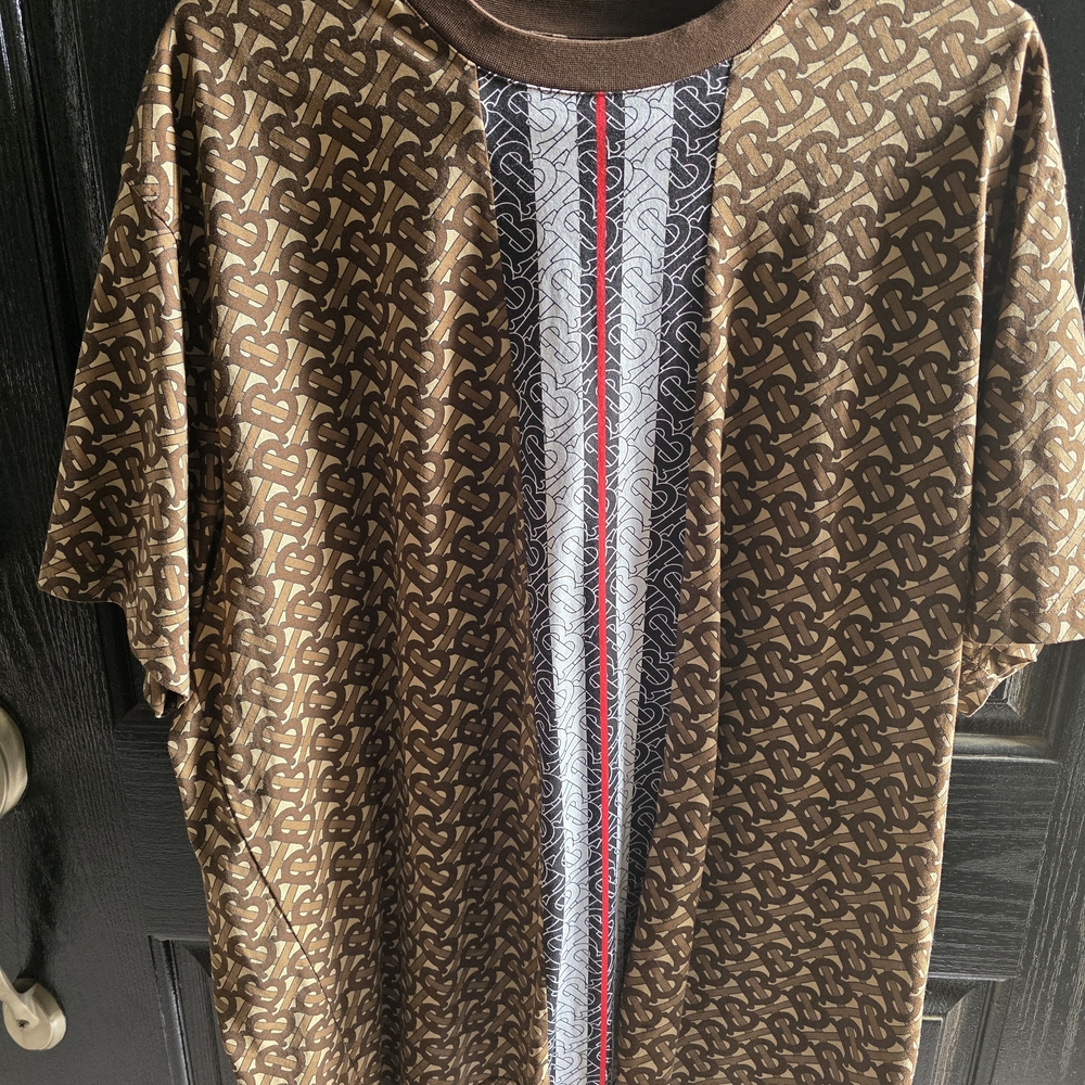 Burberry Brown Monogram Short Sleeve Tee